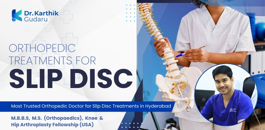 orthopaedic doctor for back pain treatment in Telangana Dr Karthik Gudaru